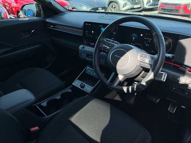 Hyundai KONA 1.6 h-GDi N Line SUV 5dr Petrol Hybrid DCT Euro 6 (s/s) (138 ps) Black