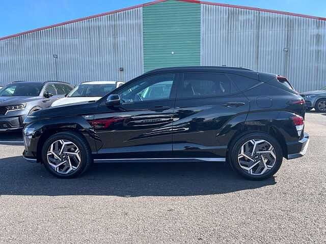 Hyundai KONA 1.6 h-GDi N Line SUV 5dr Petrol Hybrid DCT Euro 6 (s/s) (138 ps) Black