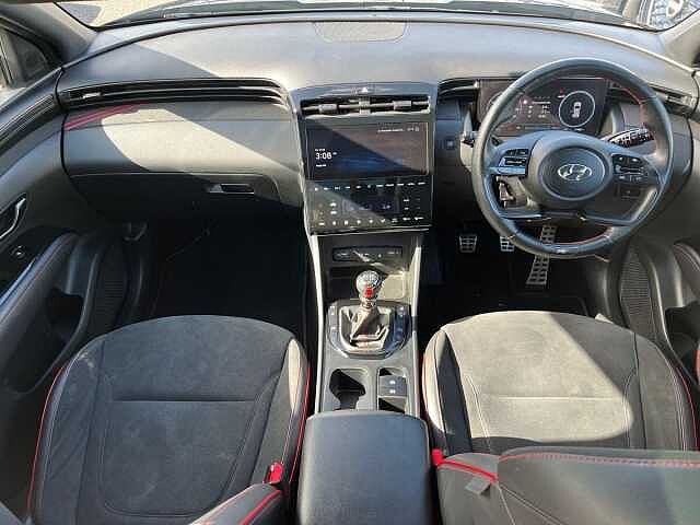 Hyundai TUCSON 1.6 T-GDi N Line S SUV 5dr Petrol Manual Euro 6 (s/s) (150 ps) Black
