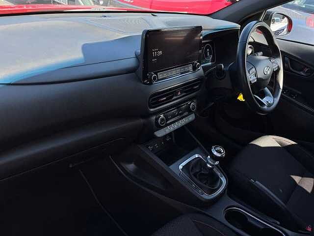 Hyundai KONA 1.0 T-GDi MHEV N Line SUV 5dr Petrol Hybrid Manual Euro 6 (s/s) (120 ps) Red