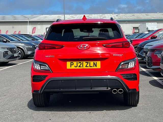 Hyundai KONA 1.0 T-GDi MHEV N Line SUV 5dr Petrol Hybrid Manual Euro 6 (s/s) (120 ps) Red