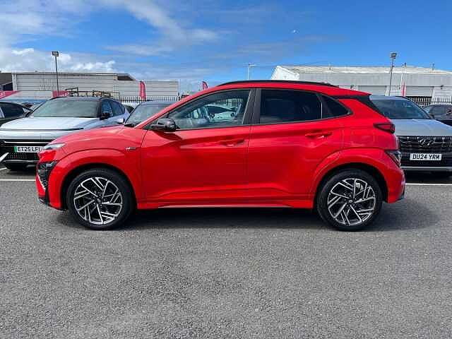 Hyundai KONA 1.0 T-GDi MHEV N Line SUV 5dr Petrol Hybrid Manual Euro 6 (s/s) (120 ps) Red