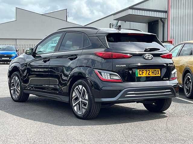 Hyundai KONA 64kWh Ultimate SUV 5dr Electric Auto (10.5kW Charger) (204 ps) Black
