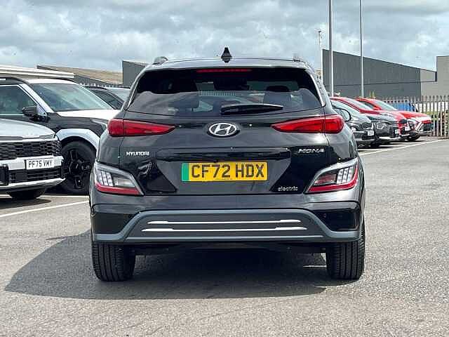Hyundai KONA 64kWh Ultimate SUV 5dr Electric Auto (10.5kW Charger) (204 ps) Black