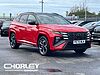 Hyundai TUCSON 1.6 T-GDi N Line SUV 5dr Petrol Hybrid Auto Euro 6 (s/s) (215 ps) Red